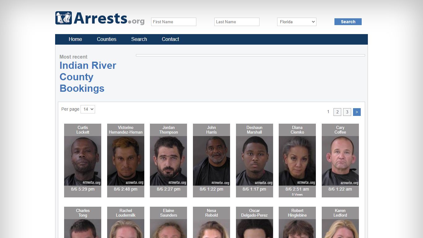 Indian River County Arrests and Inmate Search